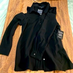 NWT Boston proper Size Small travel collection could shoulder button up.